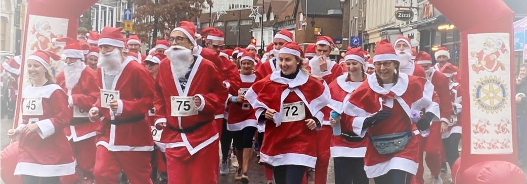 Newbury Santa Fun Run