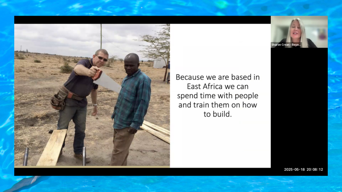 Beyond Water working locally in East Africa