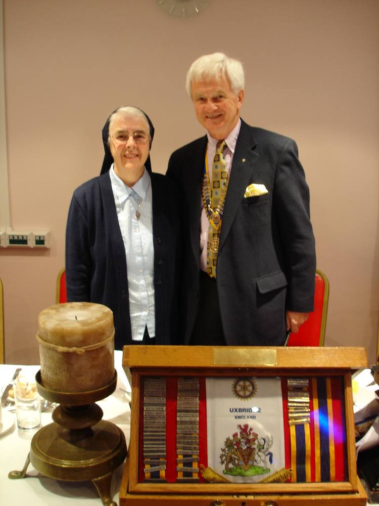 Sister Paula with President John
