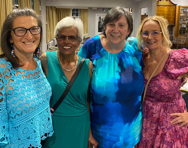 Line of succession of our ladies to be club president.