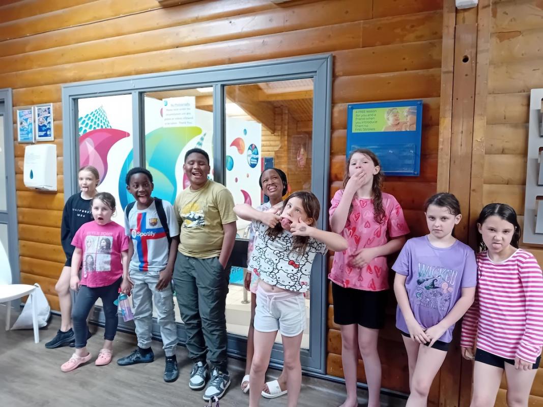 What a joyful image from our recent support of Young Carers