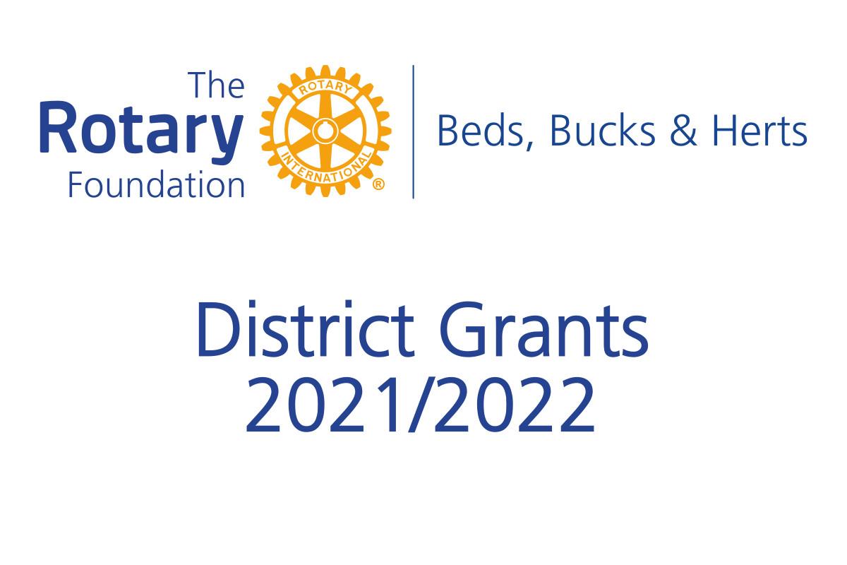 District Grants Update 2021/22 - Rotary District 1260