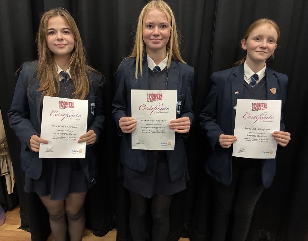 The Terrington St Clement's HS team