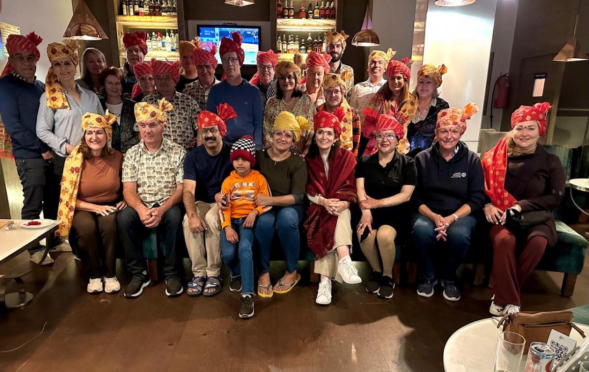 Turban demonstration