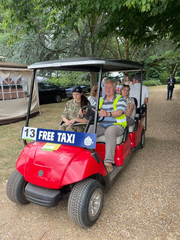 Buggy Transport Royal Norfolk Show 2025
