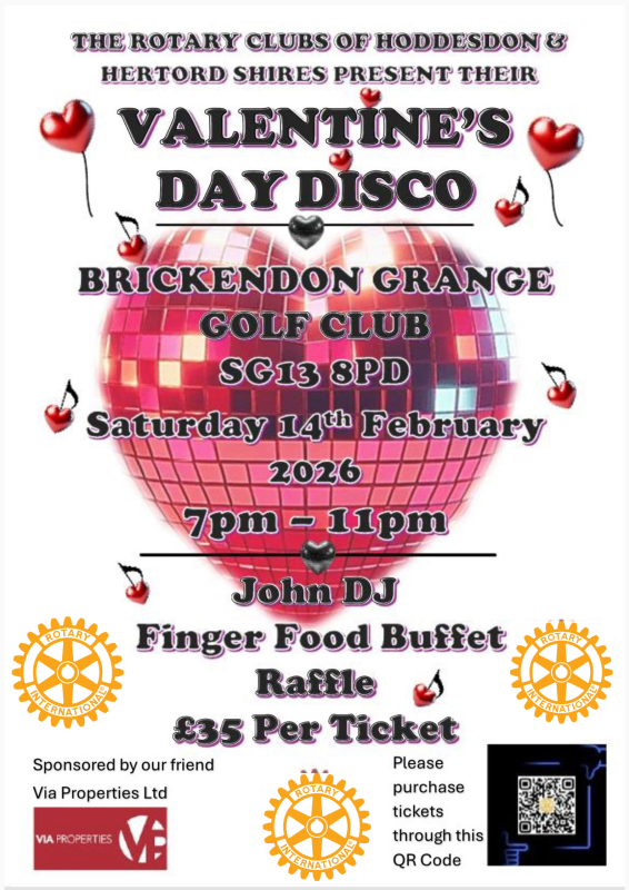 Valentines Day Disco 14th February