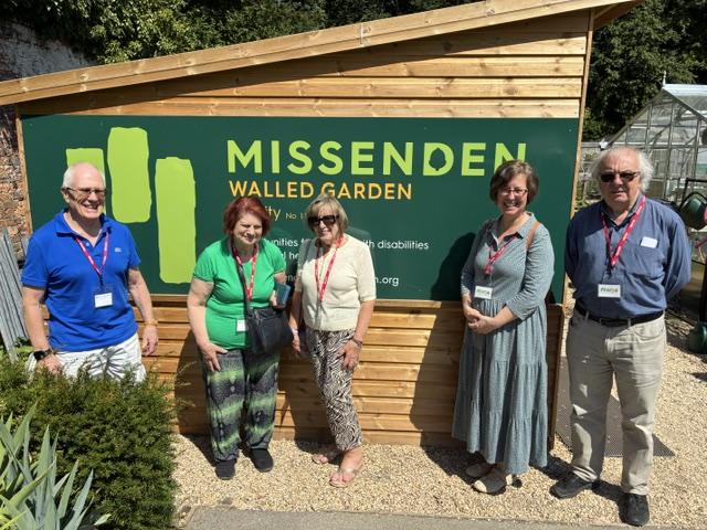 Famous Five visit the Walled Garden