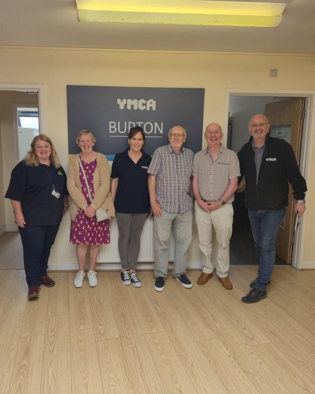 YMCA visit by President Peter and President-elect Ruth