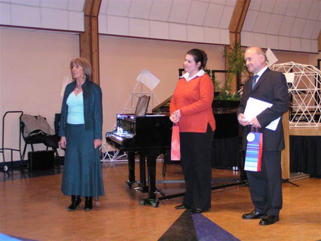 IPP Heather Guy with the adjudicators