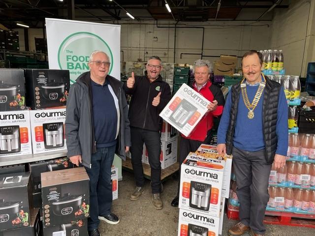 Handover of Air fryers and slow cookers