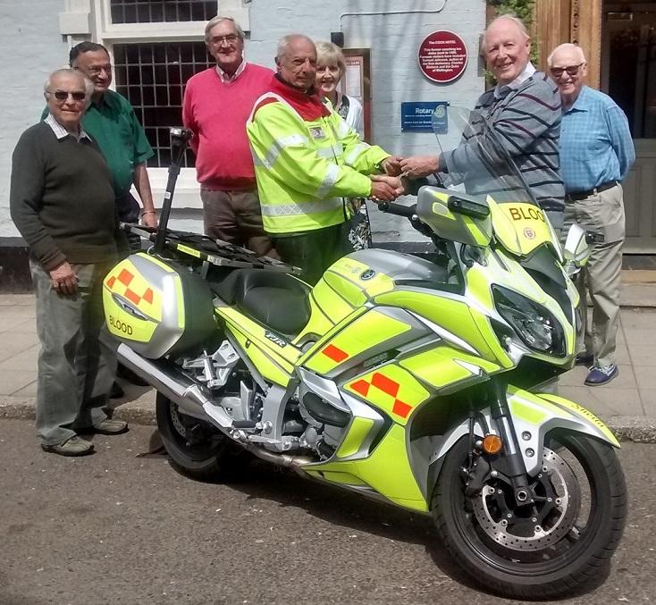 Motor Cycle for 'Blood Bikes'