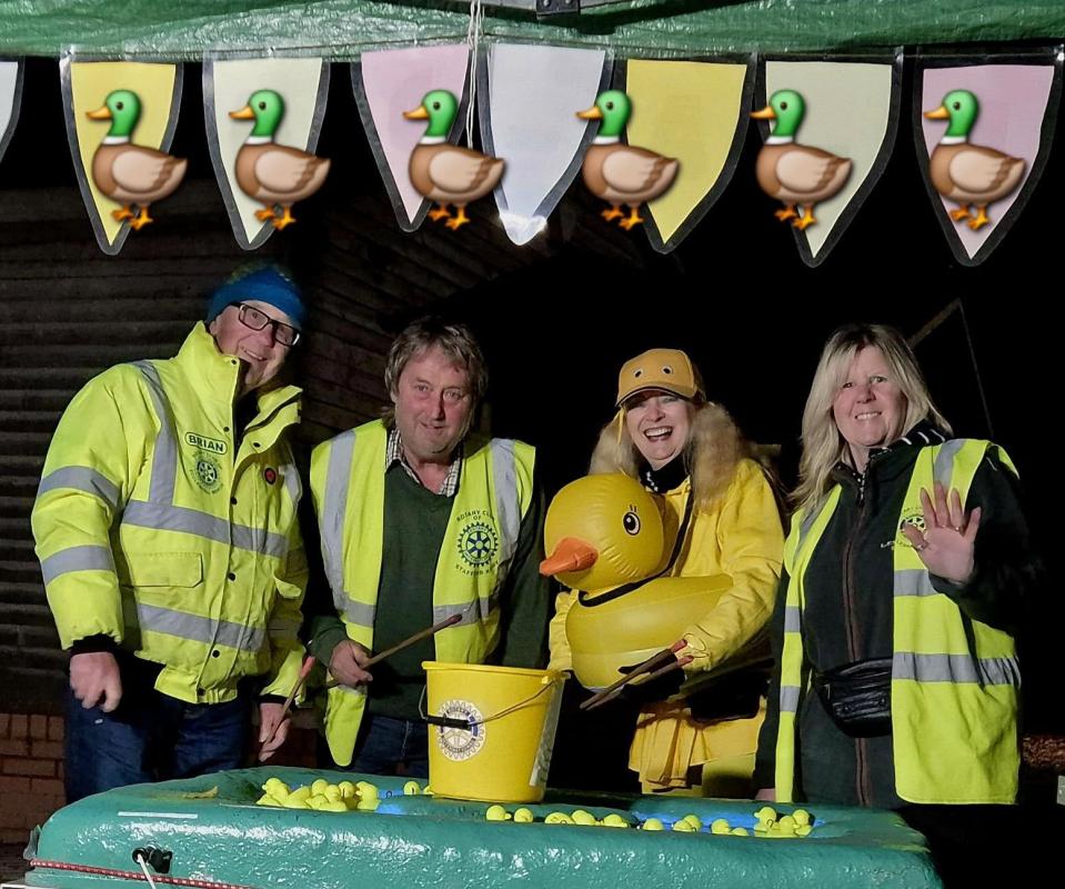 Supporing a local event