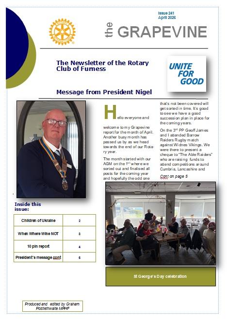 April 2026 newsletter
