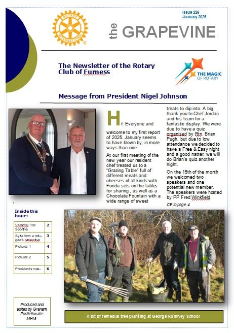 Our monthly newsletter