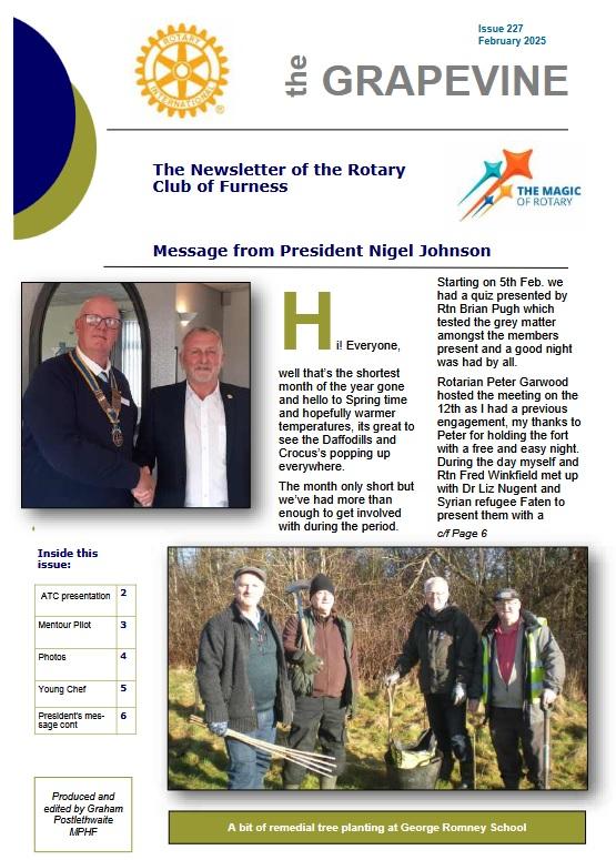 Our club newsletter