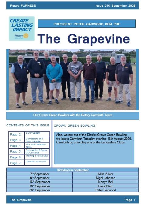 Grapevine Frontpage