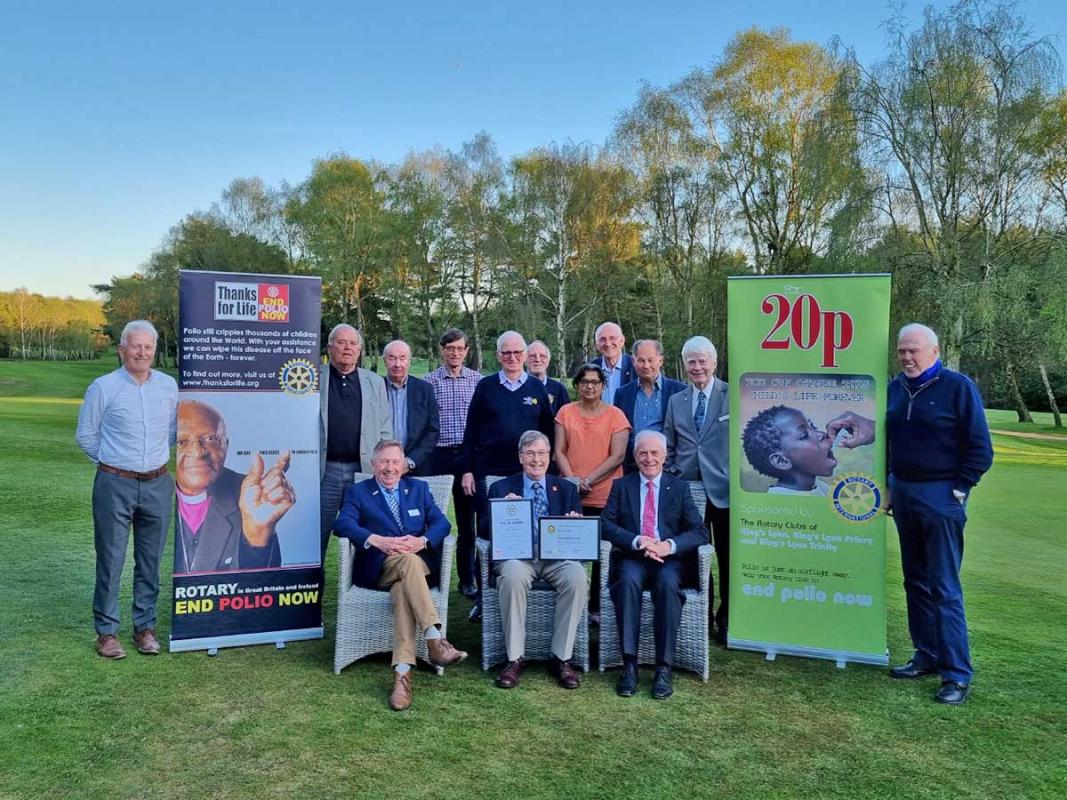 meditativ Verdensrekord Guinness Book sædvanligt Retired King's Lynn GP, Dr Tasker Receives Rotary Double Award - Rotary  Club of Kings Lynn Priory