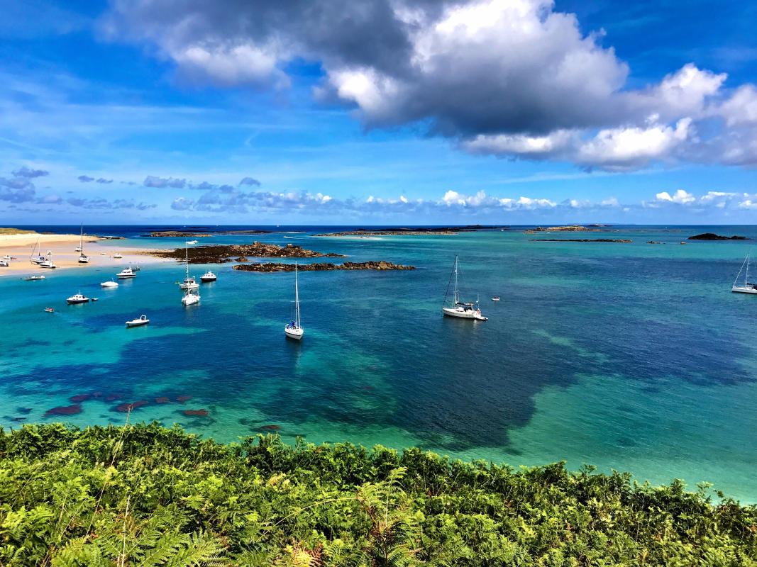 Social evening in Herm with dinner at the Ship Inn