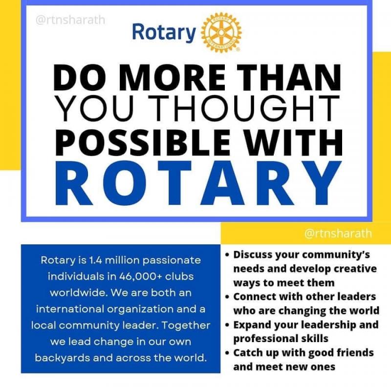 Do more than you thought possible with Rotary.