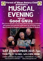 GoodGNUs in Charity Musical Evening