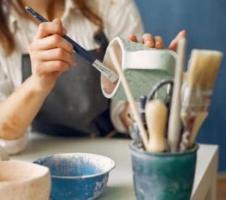 Make & Mingle Pottery Painting September 27th 2026 10am and 2pm