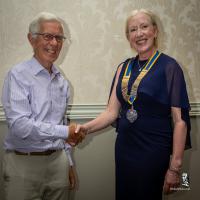 Sara Takes the Helm at Nuneaton Rotary Club