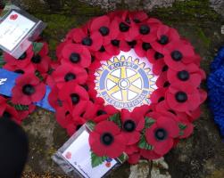 Rotary wreath