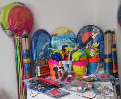 Wonderful beach toys in our Pop-Up Shop