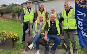 Planted! Purple4Polio Crocuses in Chinnor (19/10)