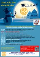 Dates when Santa and his Sleigh will be in your area