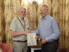 New President for Watton Rotary Club