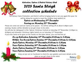 Santa's out and about again!