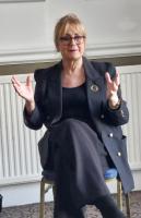  Gill Arnold, Deputy Lieutenant, our speaker this morning at Rotary.   