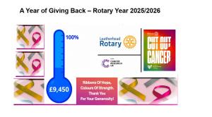 A Year of Giving Back &ndash; 2025/2026 Rotary Year