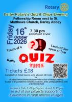 Derby Rotary's Quiz and Chips