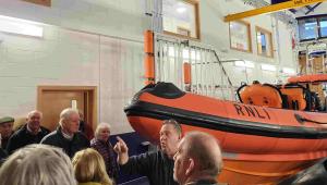A visit to Cleethorpes RNLI station.