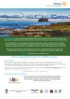 North Berwick Rotary Charity Golf Day, 23rd July 2026