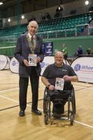 Past President Phil Hines who chose Wheelpower as his charity for his 2 presidential years.