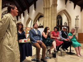 Murder Mystery Drama with a BBQ supper on 2 nights in April