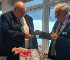 All Change at Rotary Club of Taunton