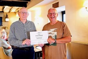 Fellowship Lunch and presentation to David Thomas