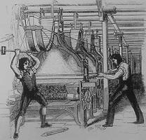 Luddites in action