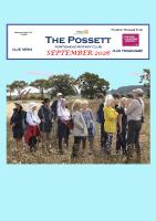'Possett' Magazine September 2026