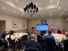 At our last meeting, we had an inspiring presentation from Tanya and Dima 