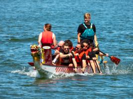 Photographs from the Dragon Boat Challenge.