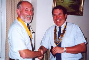 President Rob Doney and VP John Barrett