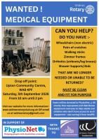 Medical Equipment Collection 5th September 2026