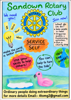 Sandown Rotary Poster