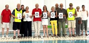 The 'Swimathon' volunteers.