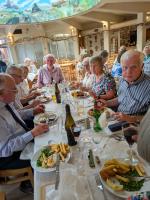The club's first social get together of the Rotary year.